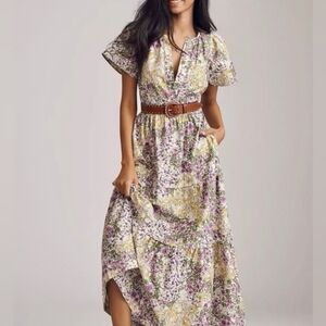 New Anthropologie Somerset Maxi Dress Size Small